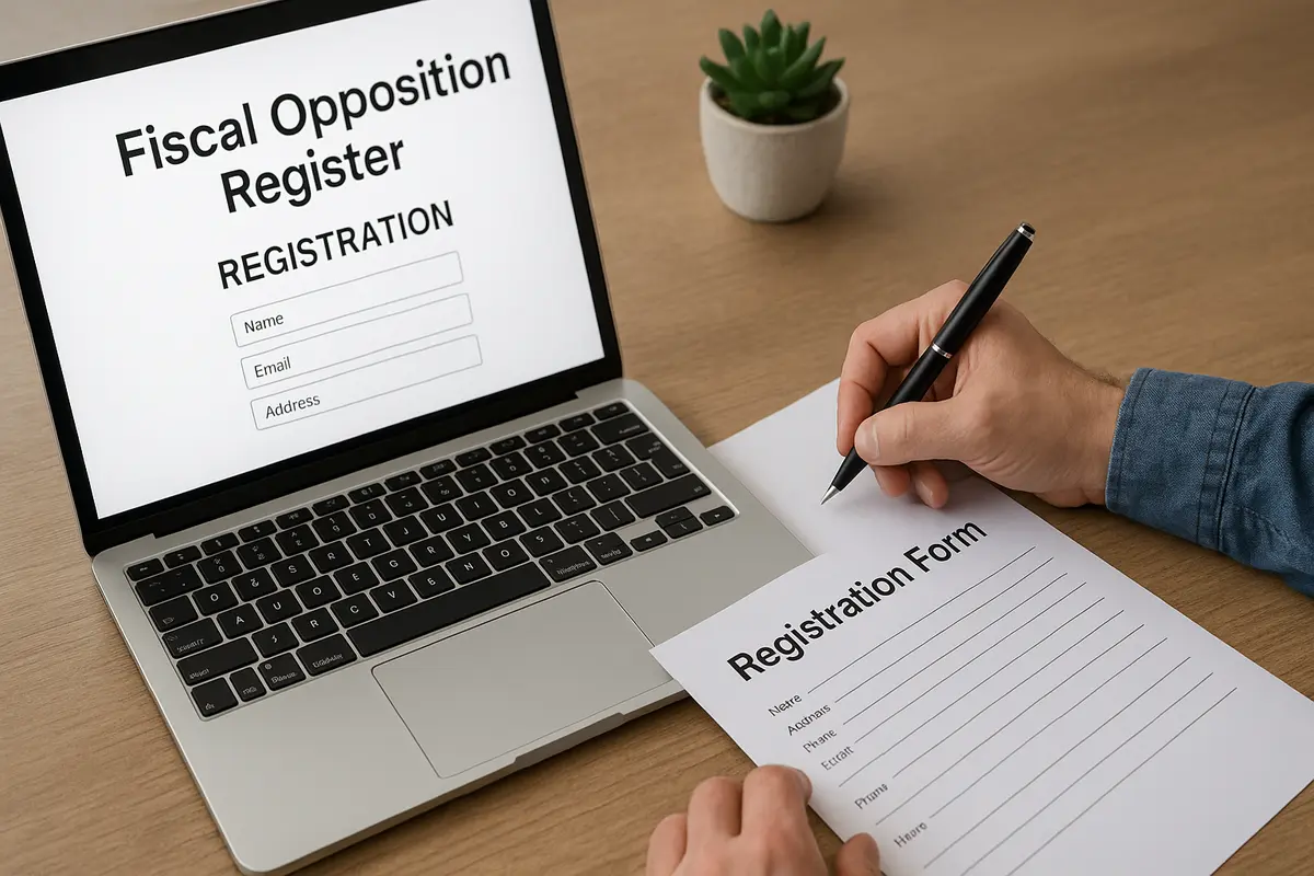 Iscrizione al registro delle opposizioni fiscali: la procedura corretta spiegata semplice
